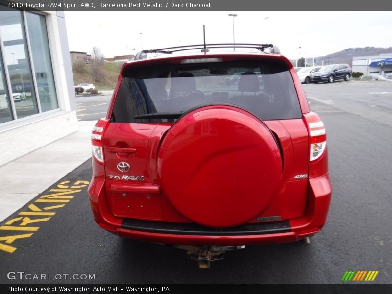Barcelona Red Metallic / Dark Charcoal 2010 Toyota RAV4 Sport 4WD