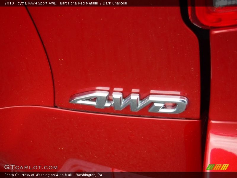 Barcelona Red Metallic / Dark Charcoal 2010 Toyota RAV4 Sport 4WD