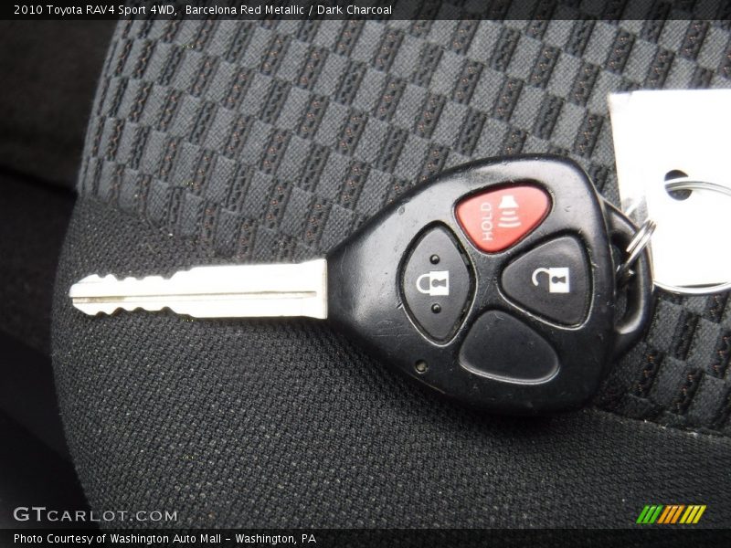 Barcelona Red Metallic / Dark Charcoal 2010 Toyota RAV4 Sport 4WD