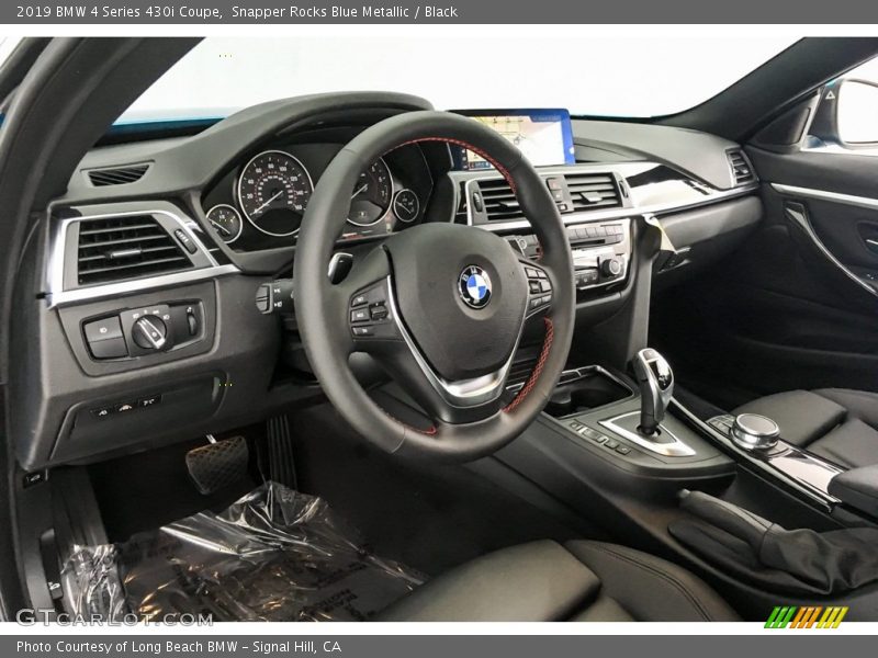 Snapper Rocks Blue Metallic / Black 2019 BMW 4 Series 430i Coupe