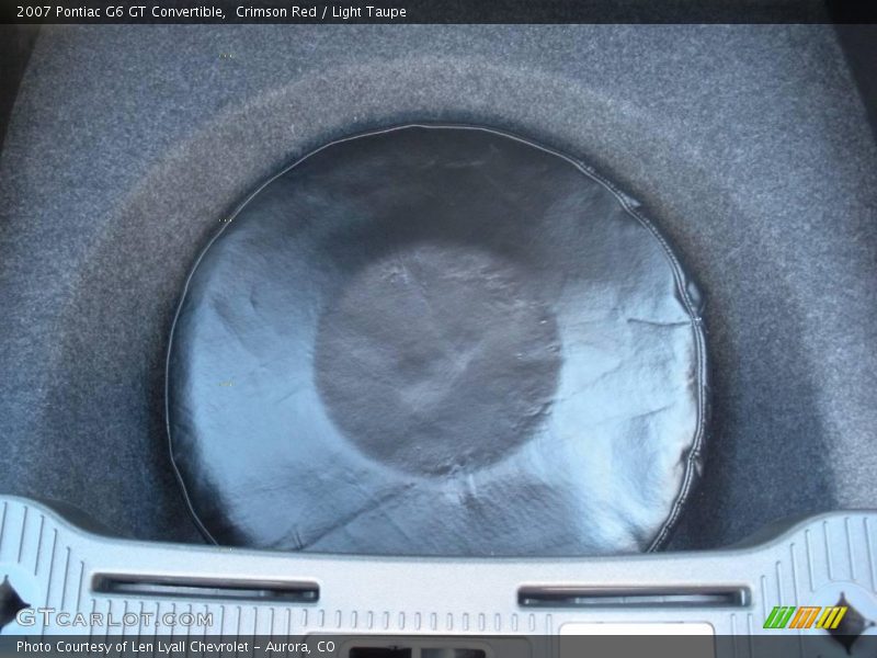 Crimson Red / Light Taupe 2007 Pontiac G6 GT Convertible