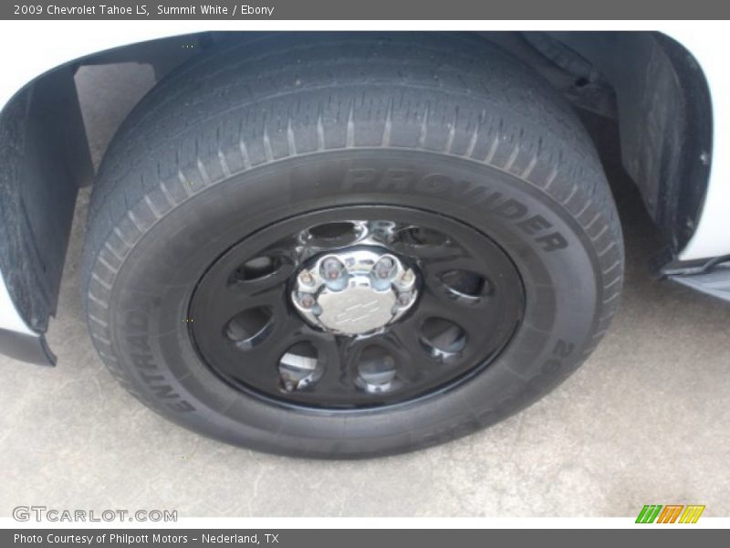 Summit White / Ebony 2009 Chevrolet Tahoe LS