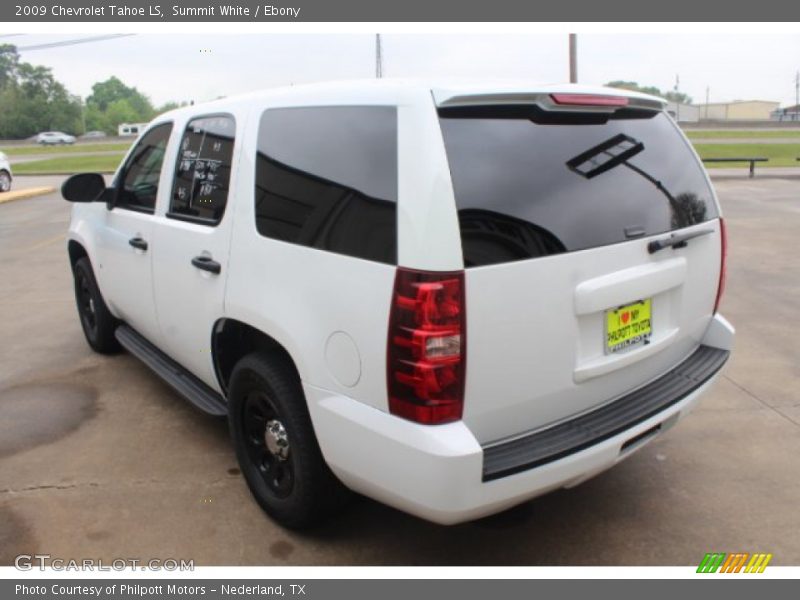 Summit White / Ebony 2009 Chevrolet Tahoe LS