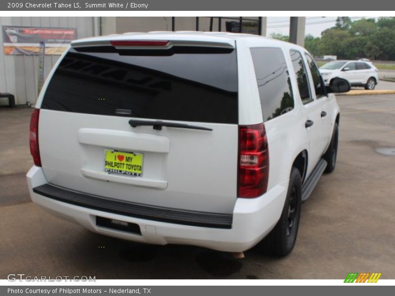 Summit White / Ebony 2009 Chevrolet Tahoe LS