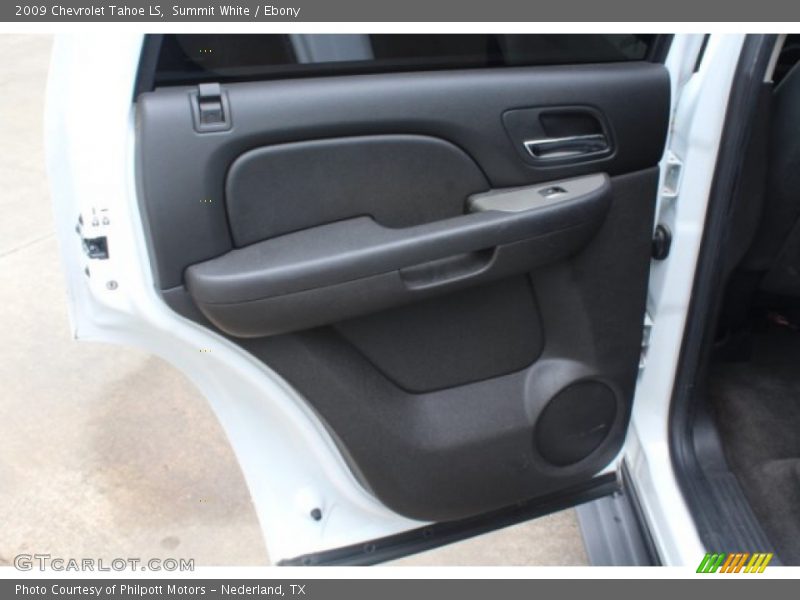 Summit White / Ebony 2009 Chevrolet Tahoe LS