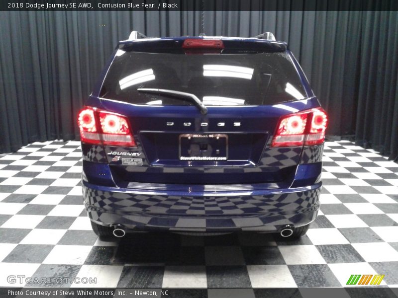 Contusion Blue Pearl / Black 2018 Dodge Journey SE AWD