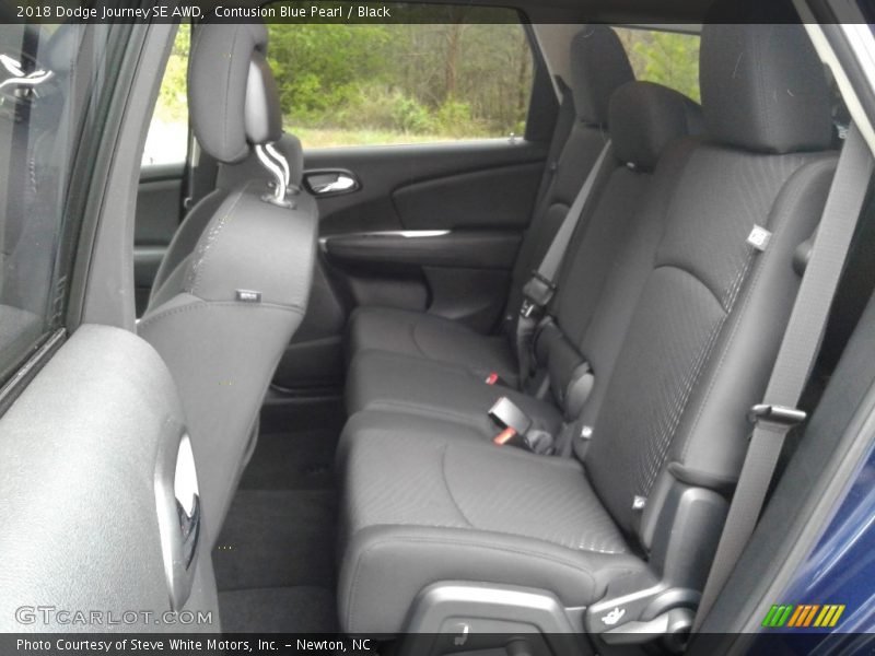 Contusion Blue Pearl / Black 2018 Dodge Journey SE AWD