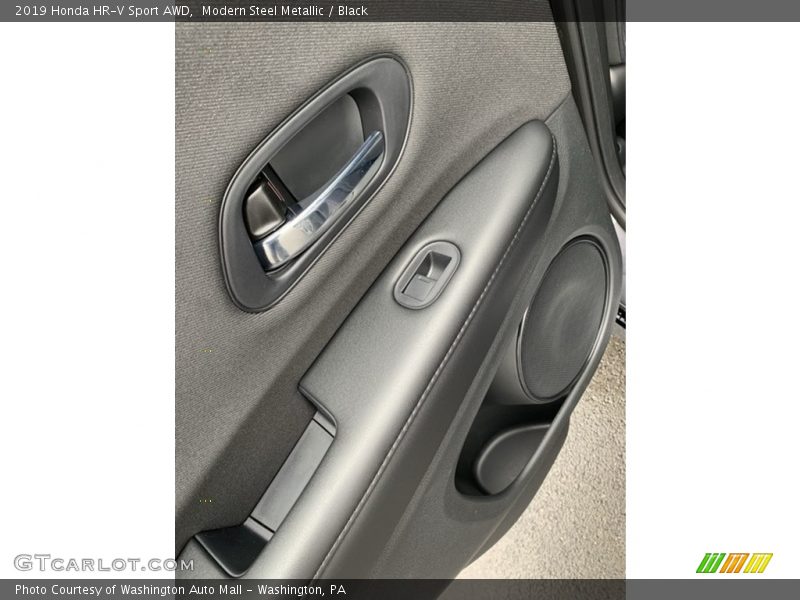 Modern Steel Metallic / Black 2019 Honda HR-V Sport AWD