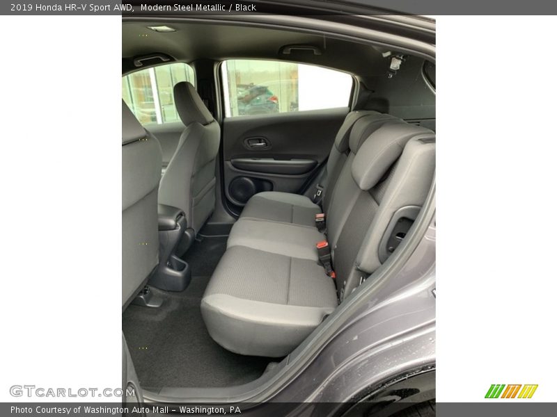 Modern Steel Metallic / Black 2019 Honda HR-V Sport AWD