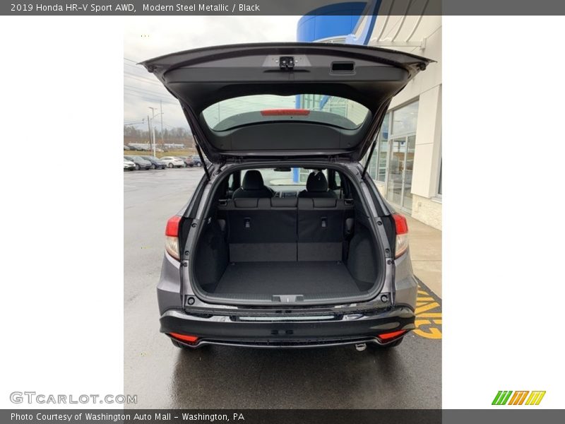 Modern Steel Metallic / Black 2019 Honda HR-V Sport AWD