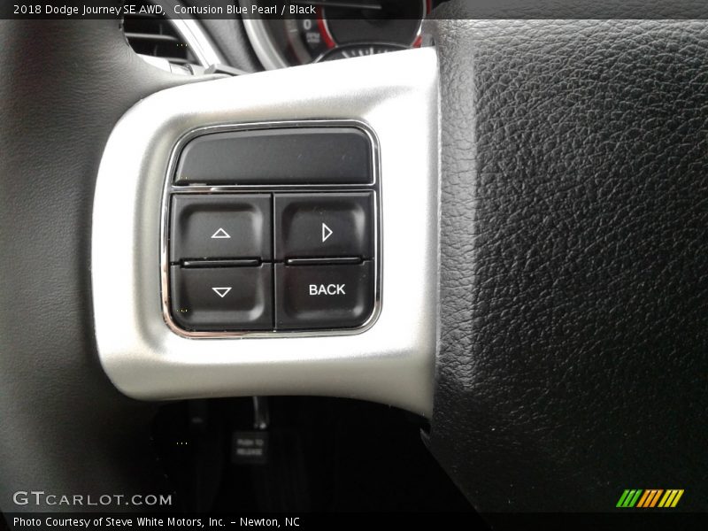 Contusion Blue Pearl / Black 2018 Dodge Journey SE AWD