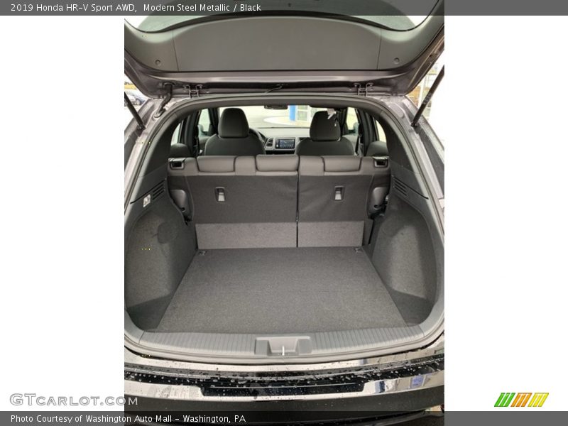 Modern Steel Metallic / Black 2019 Honda HR-V Sport AWD