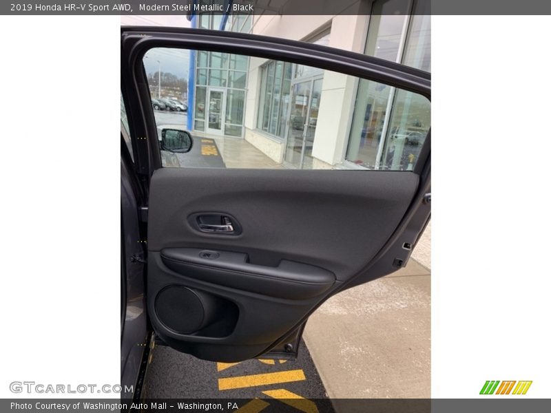 Modern Steel Metallic / Black 2019 Honda HR-V Sport AWD