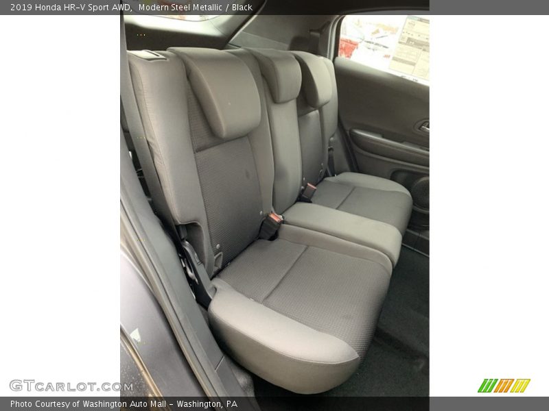 Modern Steel Metallic / Black 2019 Honda HR-V Sport AWD