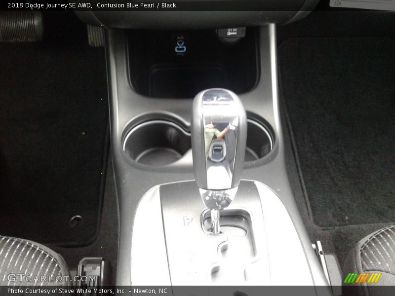 Contusion Blue Pearl / Black 2018 Dodge Journey SE AWD