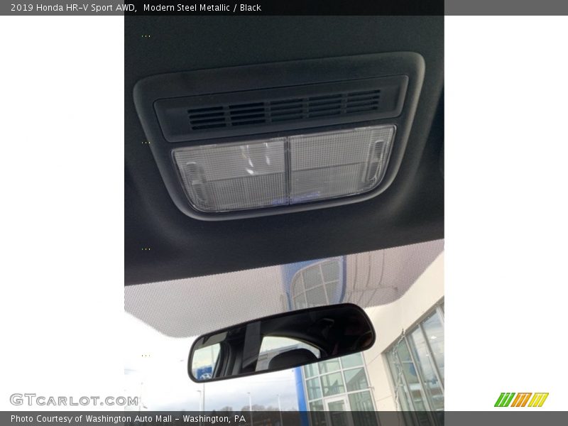 Modern Steel Metallic / Black 2019 Honda HR-V Sport AWD
