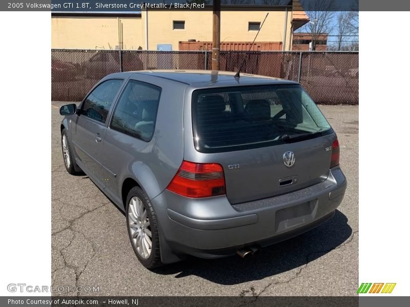 Silverstone Grey Metallic / Black/Red 2005 Volkswagen GTI 1.8T
