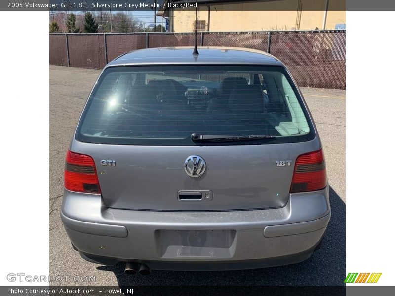 Silverstone Grey Metallic / Black/Red 2005 Volkswagen GTI 1.8T