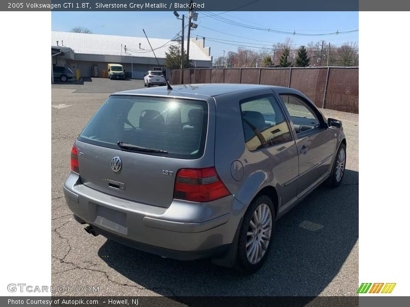 Silverstone Grey Metallic / Black/Red 2005 Volkswagen GTI 1.8T