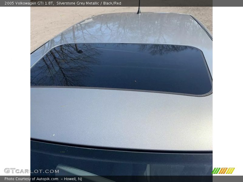 Silverstone Grey Metallic / Black/Red 2005 Volkswagen GTI 1.8T