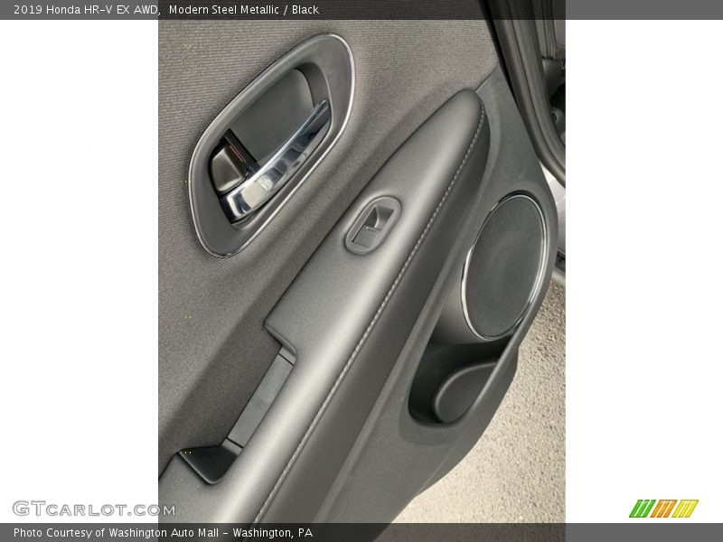Modern Steel Metallic / Black 2019 Honda HR-V EX AWD