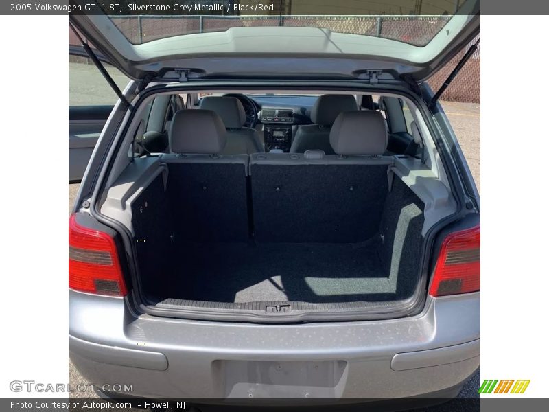 Silverstone Grey Metallic / Black/Red 2005 Volkswagen GTI 1.8T
