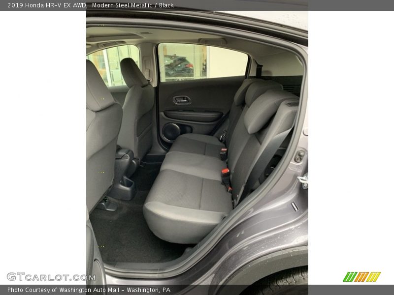 Modern Steel Metallic / Black 2019 Honda HR-V EX AWD