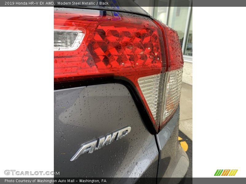 Modern Steel Metallic / Black 2019 Honda HR-V EX AWD