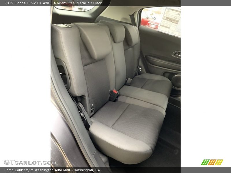 Modern Steel Metallic / Black 2019 Honda HR-V EX AWD