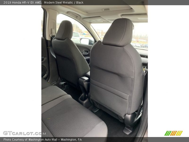 Modern Steel Metallic / Black 2019 Honda HR-V EX AWD