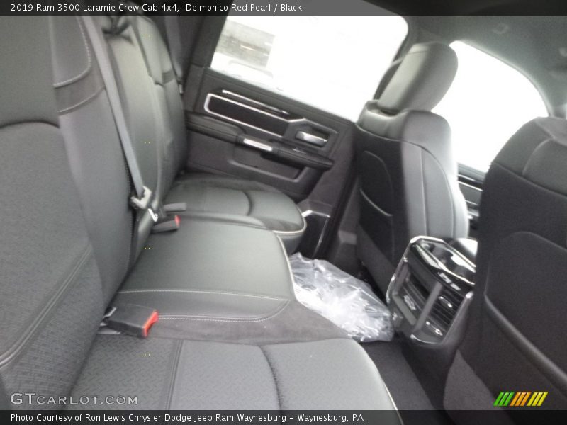 Rear Seat of 2019 3500 Laramie Crew Cab 4x4