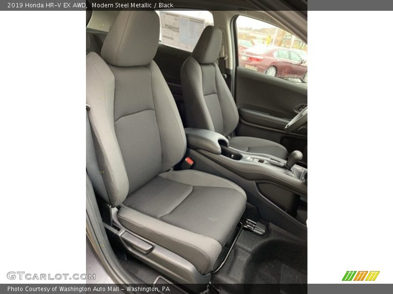 Modern Steel Metallic / Black 2019 Honda HR-V EX AWD