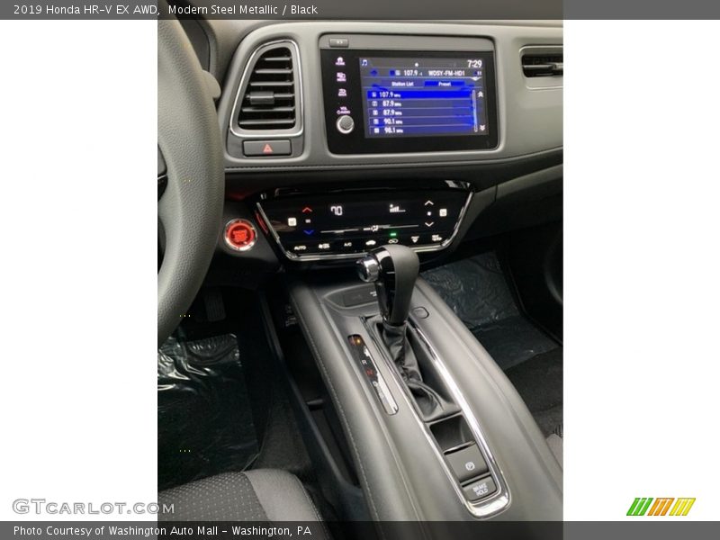 Modern Steel Metallic / Black 2019 Honda HR-V EX AWD