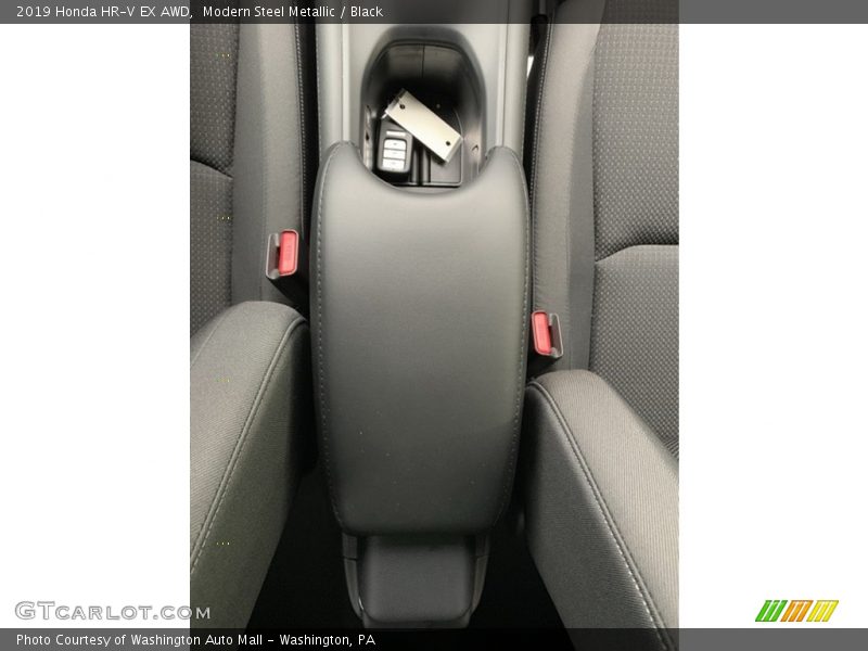 Modern Steel Metallic / Black 2019 Honda HR-V EX AWD
