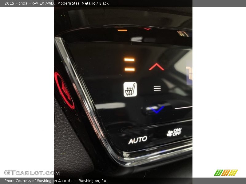 Modern Steel Metallic / Black 2019 Honda HR-V EX AWD