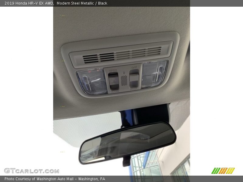 Modern Steel Metallic / Black 2019 Honda HR-V EX AWD