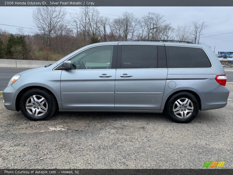 Silver Pearl Metallic / Gray 2006 Honda Odyssey EX