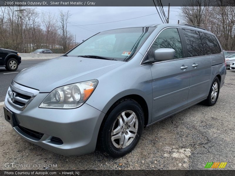 Silver Pearl Metallic / Gray 2006 Honda Odyssey EX