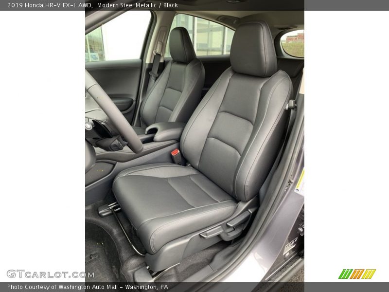 Modern Steel Metallic / Black 2019 Honda HR-V EX-L AWD