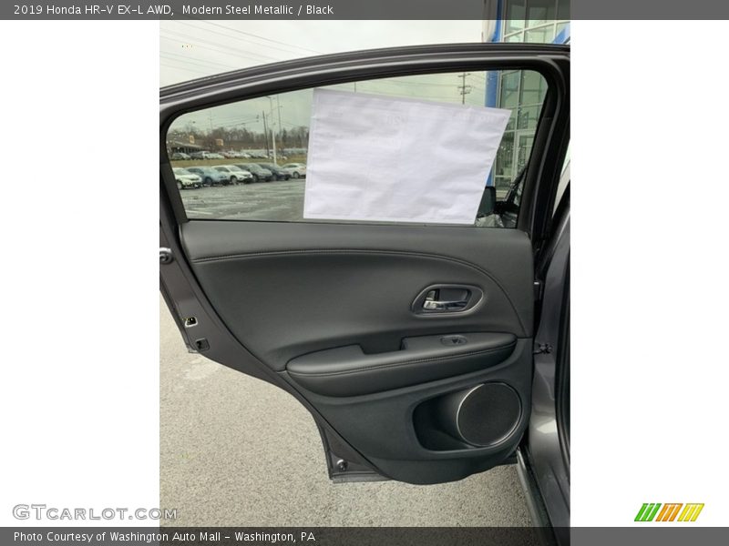 Modern Steel Metallic / Black 2019 Honda HR-V EX-L AWD