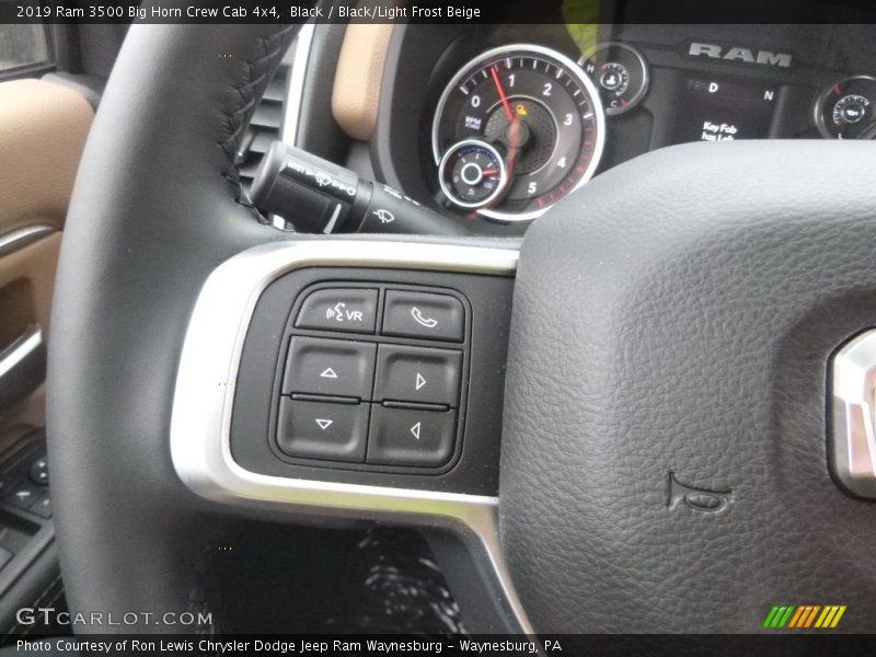  2019 3500 Big Horn Crew Cab 4x4 Steering Wheel