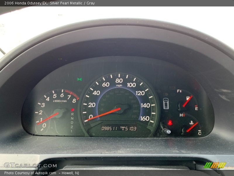 Silver Pearl Metallic / Gray 2006 Honda Odyssey EX