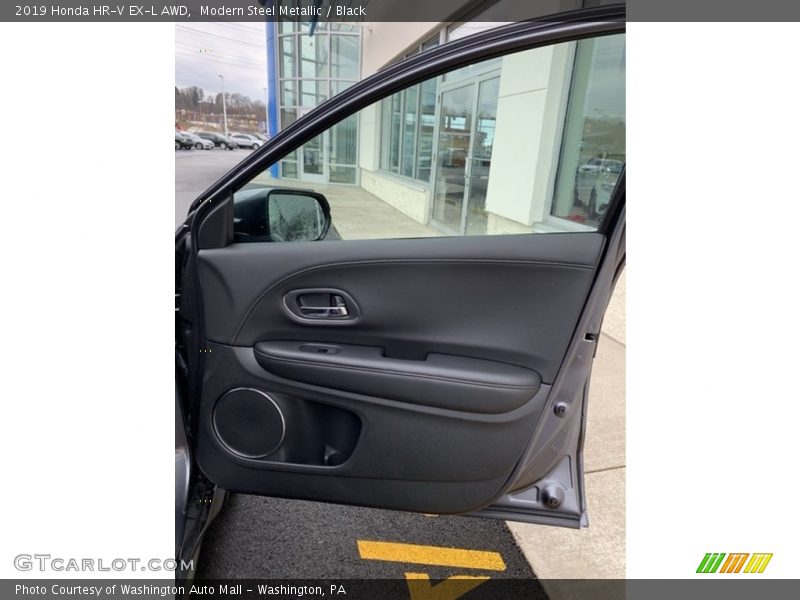 Modern Steel Metallic / Black 2019 Honda HR-V EX-L AWD