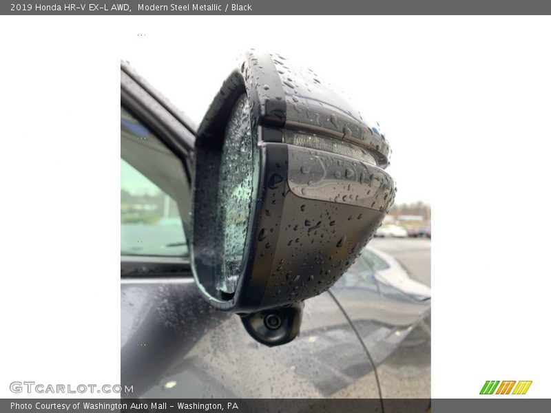 Modern Steel Metallic / Black 2019 Honda HR-V EX-L AWD
