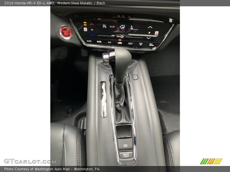 Modern Steel Metallic / Black 2019 Honda HR-V EX-L AWD