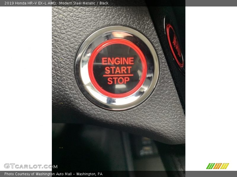Modern Steel Metallic / Black 2019 Honda HR-V EX-L AWD