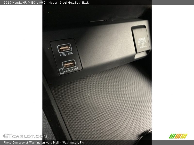 Modern Steel Metallic / Black 2019 Honda HR-V EX-L AWD