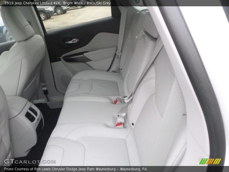 Bright White / Black/Ski Grey 2019 Jeep Cherokee Limited 4x4
