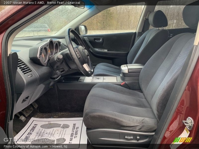 Merlot Pearl / Charcoal 2007 Nissan Murano S AWD