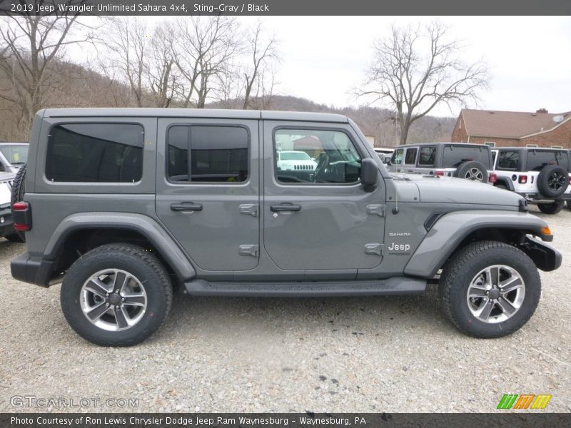  2019 Wrangler Unlimited Sahara 4x4 Sting-Gray